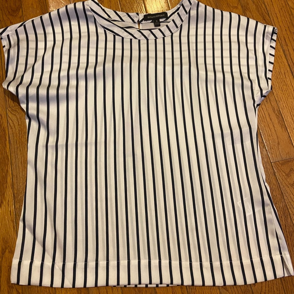 Banana Republic Striped Blouse